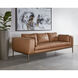 Burr Behike Saddle Leather Sofa